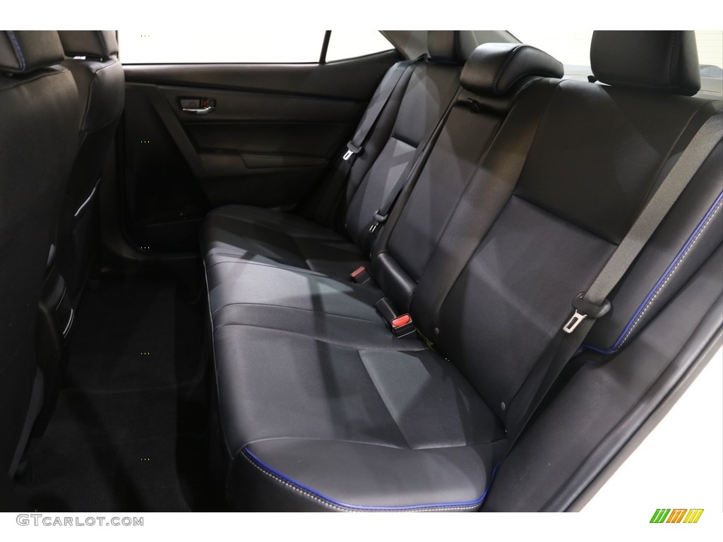 2018 Corolla XSE - Blizzard White Pearl / Black photo #18