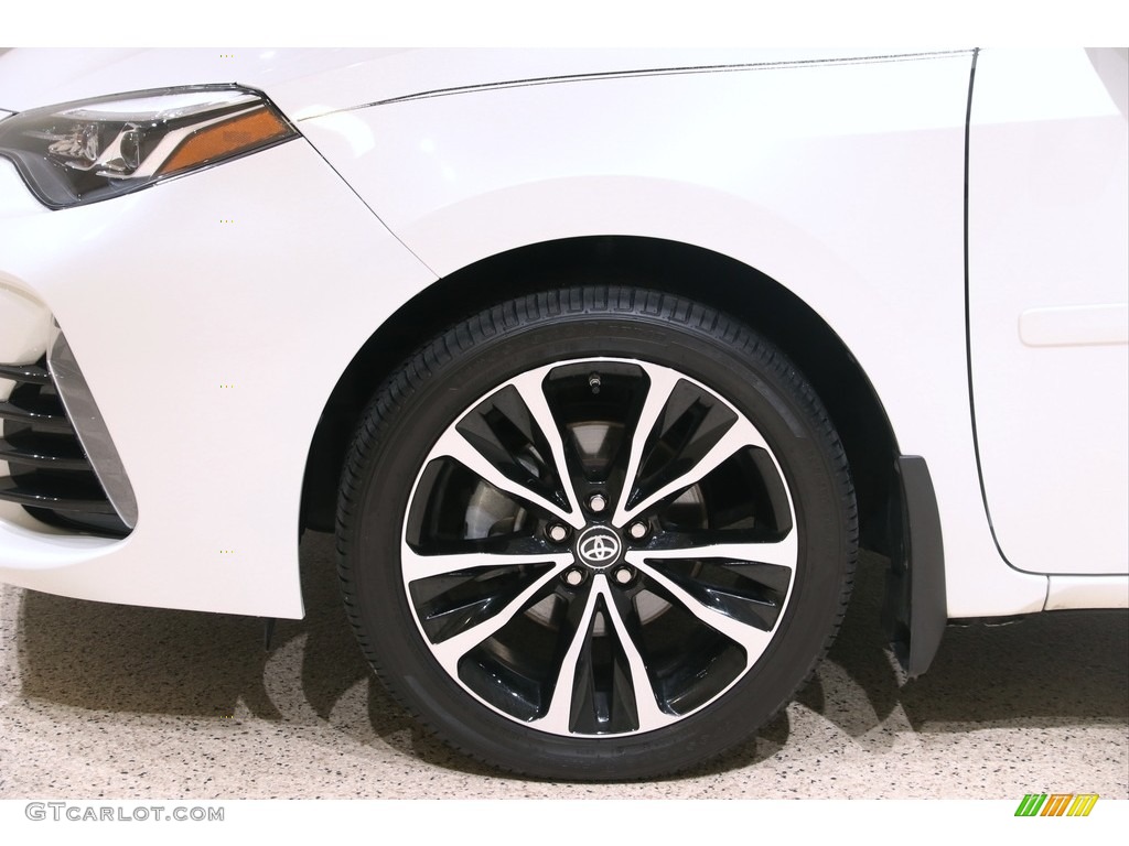 2018 Corolla XSE - Blizzard White Pearl / Black photo #21