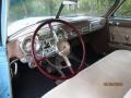 1952 Hudson Hornet Beige/White Interior Front Seat Photo