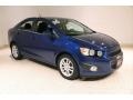 2013 Blue Topaz Metallic Chevrolet Sonic LT Sedan #140568727