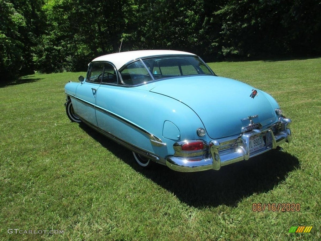 1952 Hornet Hollywood - Sky Blue / Beige/White photo #8