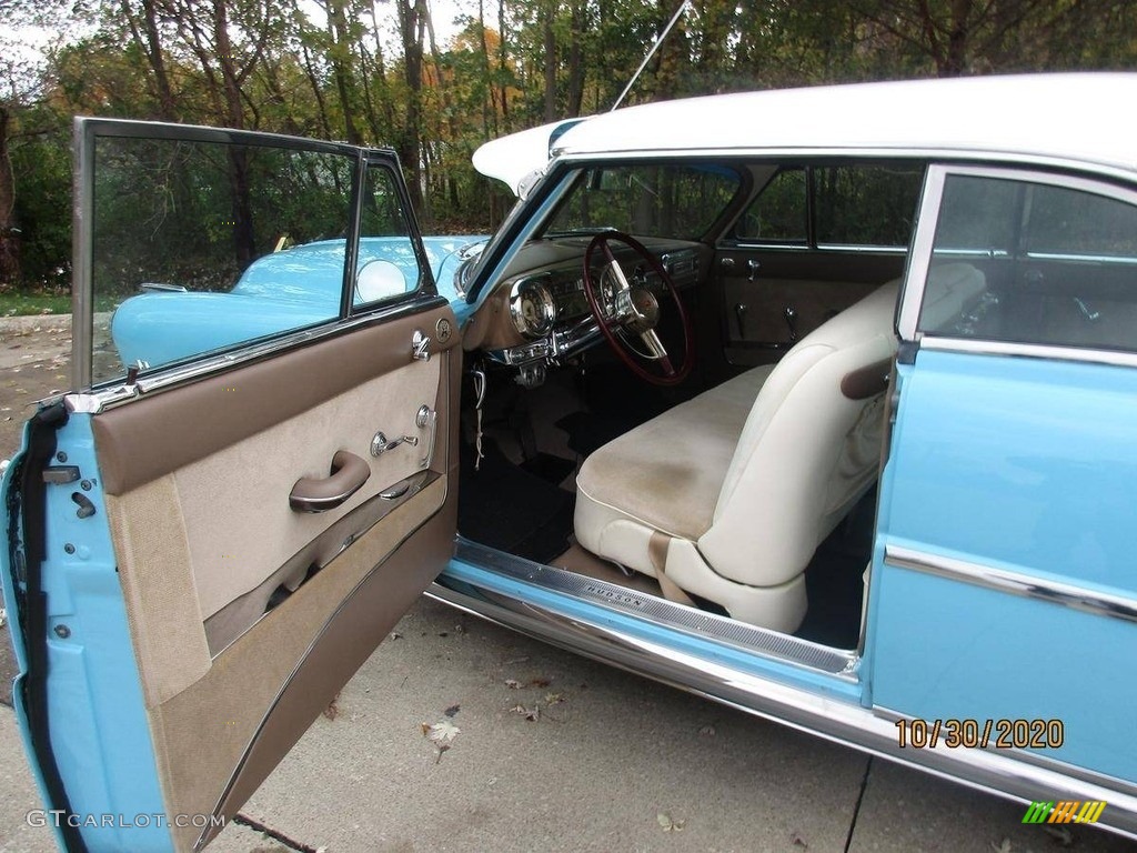 1952 Hornet Hollywood - Sky Blue / Beige/White photo #12