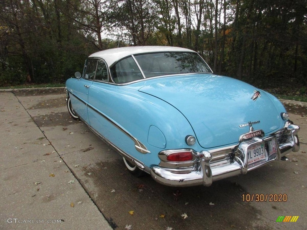 1952 Hornet Hollywood - Sky Blue / Beige/White photo #18