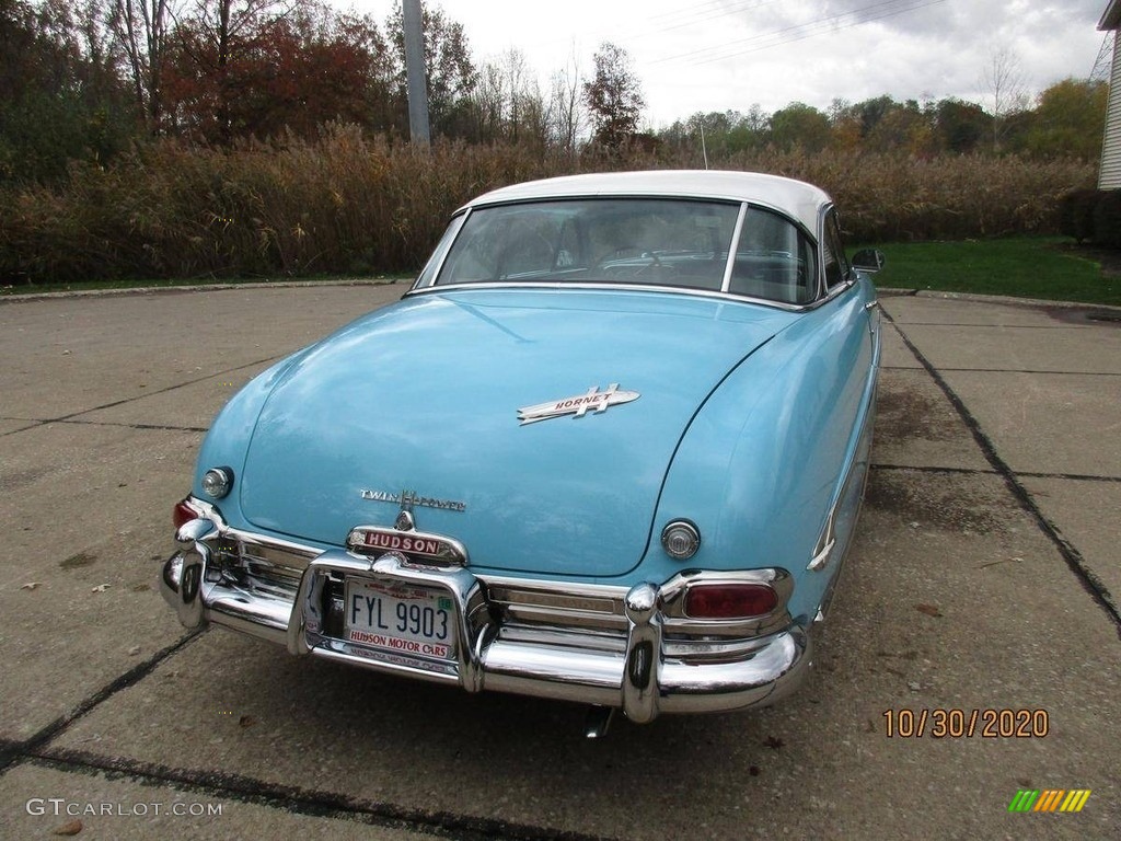 1952 Hornet Hollywood - Sky Blue / Beige/White photo #21