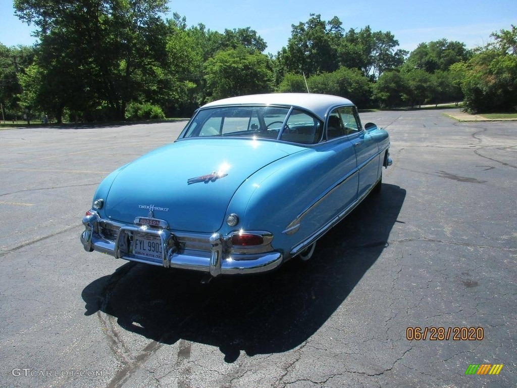 1952 Hornet Hollywood - Sky Blue / Beige/White photo #22
