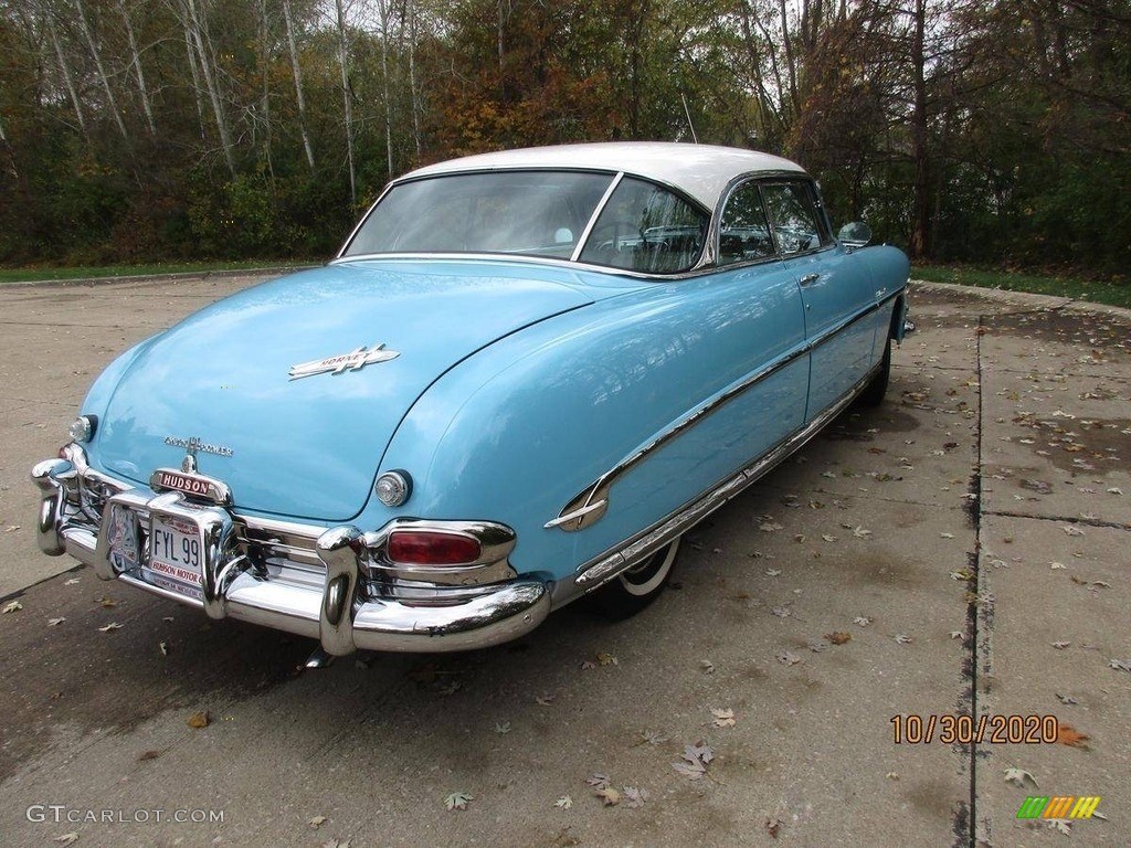 1952 Hornet Hollywood - Sky Blue / Beige/White photo #23