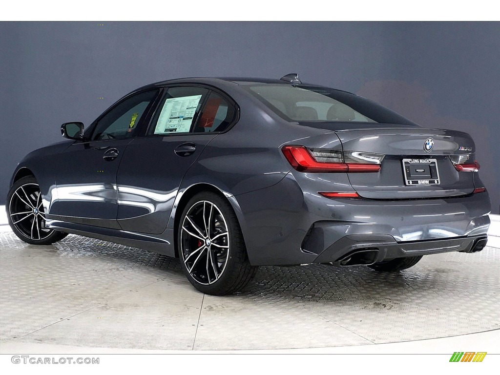 2021 3 Series M340i Sedan - Mineral Gray Metallic / Black photo #3