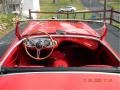 Red 1954 Austin-Healey 100 Convertible Dashboard