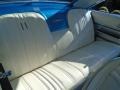1965 Ford Galaxie White Interior Rear Seat Photo