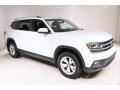 Pure White 2018 Volkswagen Atlas SE 4Motion