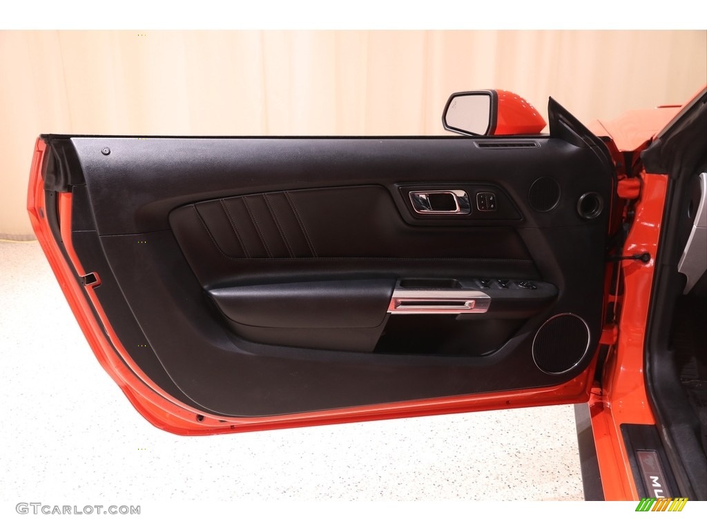 2015 Mustang GT Premium Convertible - Competition Orange / Ebony photo #6