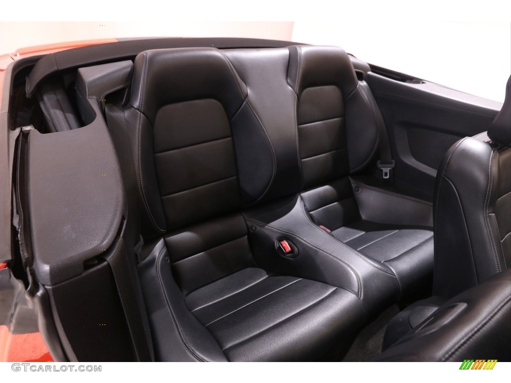 2015 Mustang GT Premium Convertible - Competition Orange / Ebony photo #30