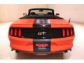 2015 Competition Orange Ford Mustang GT Premium Convertible  photo #32