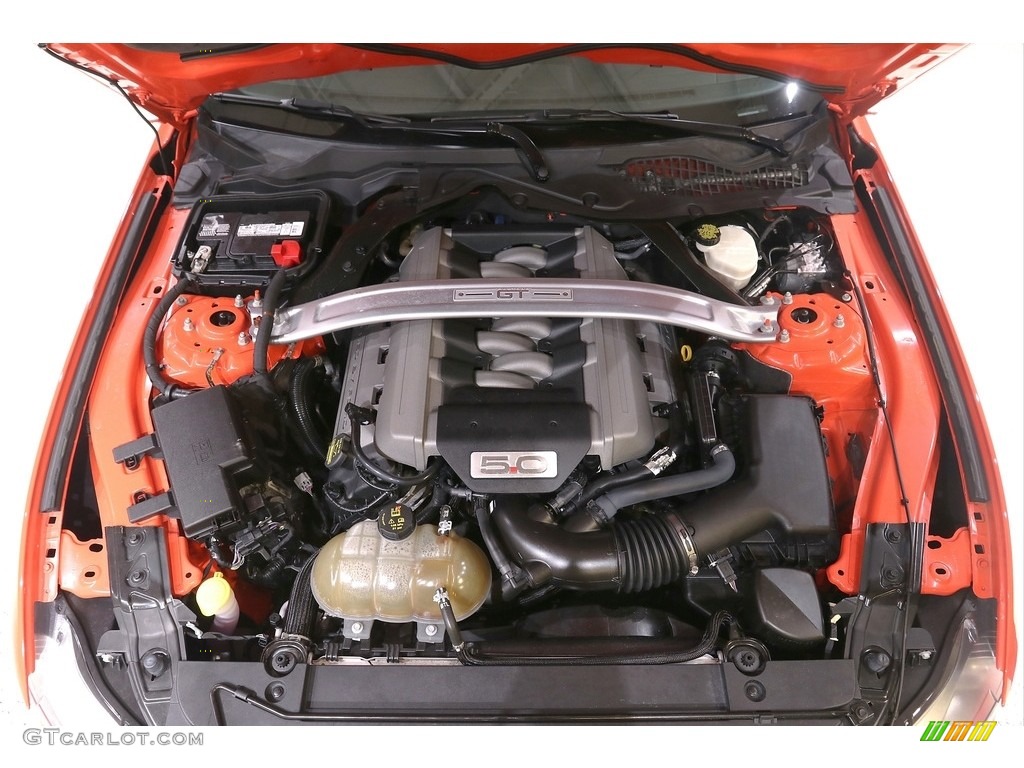 2015 Mustang GT Premium Convertible - Competition Orange / Ebony photo #33