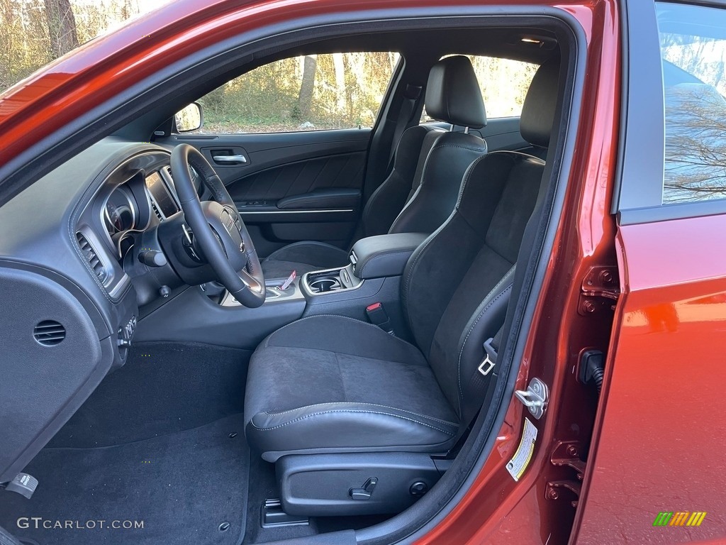 Black Interior 2021 Dodge Charger R/T Photo #140587248
