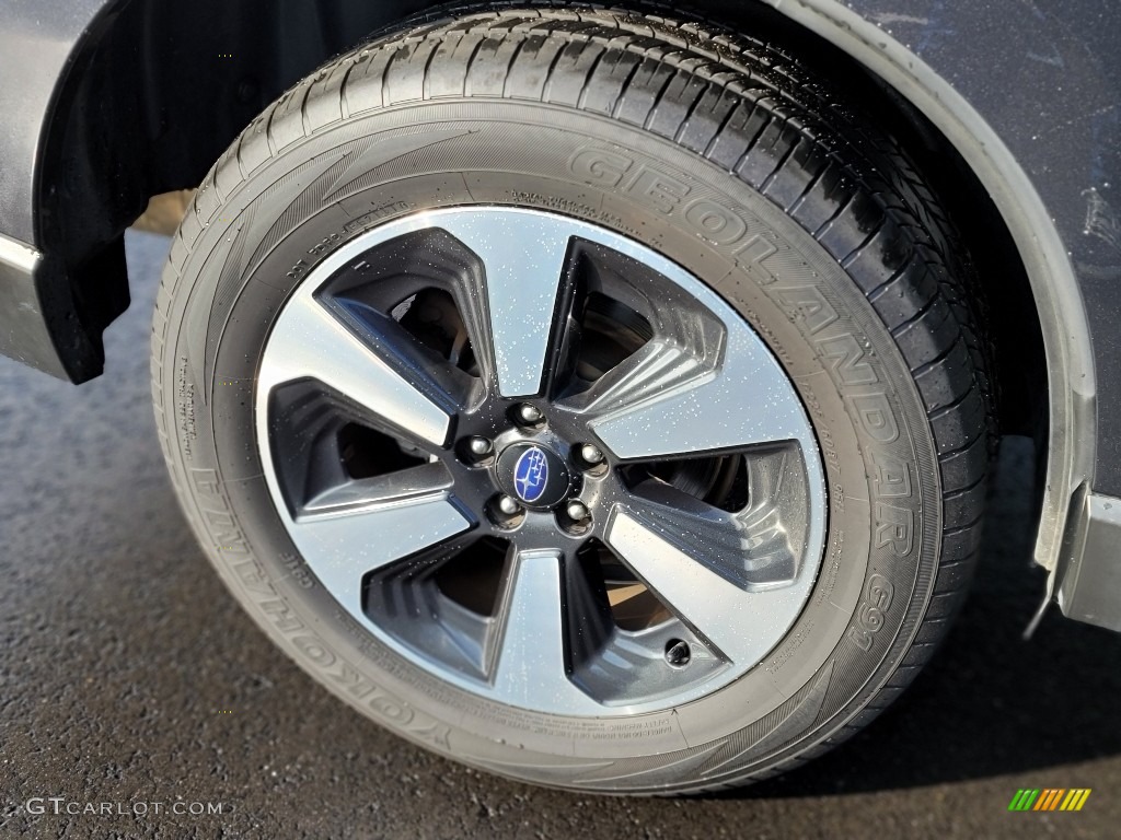 2018 Forester 2.5i Premium - Dark Gray Metallic / Platinum photo #28