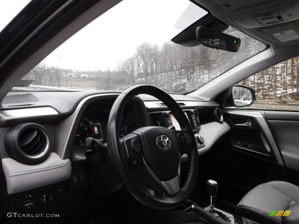 2018 RAV4 Limited AWD - Galactic Aqua Mica / Black photo #20