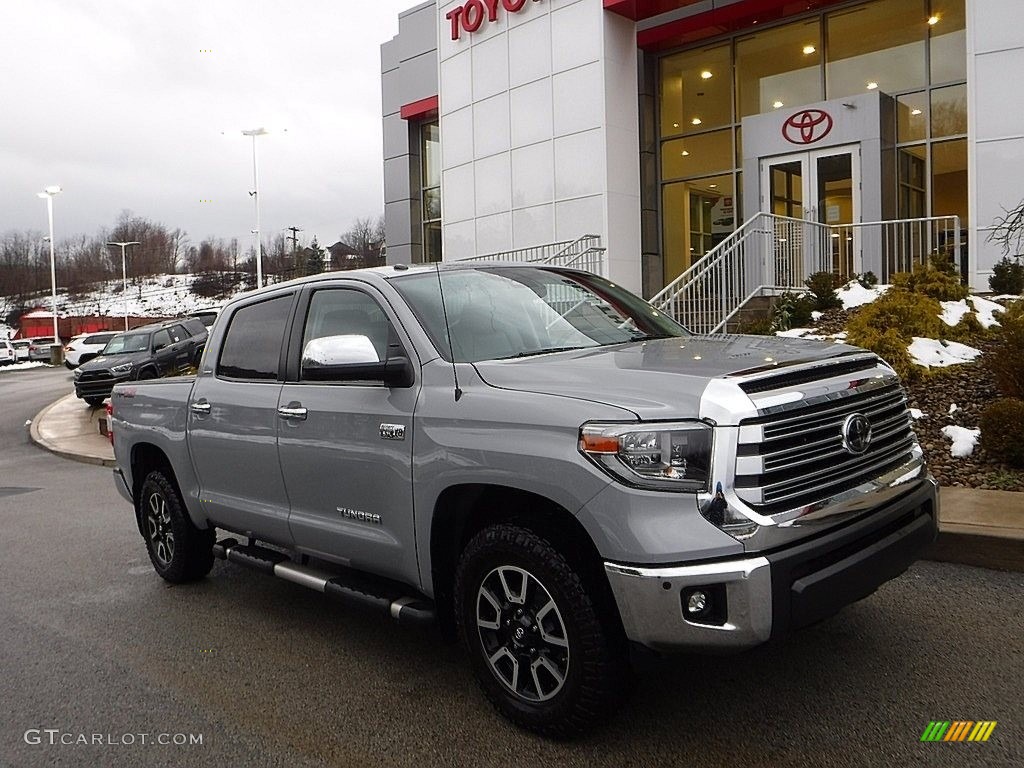 2018 Tundra Limited CrewMax 4x4 - Cement / Black photo #1