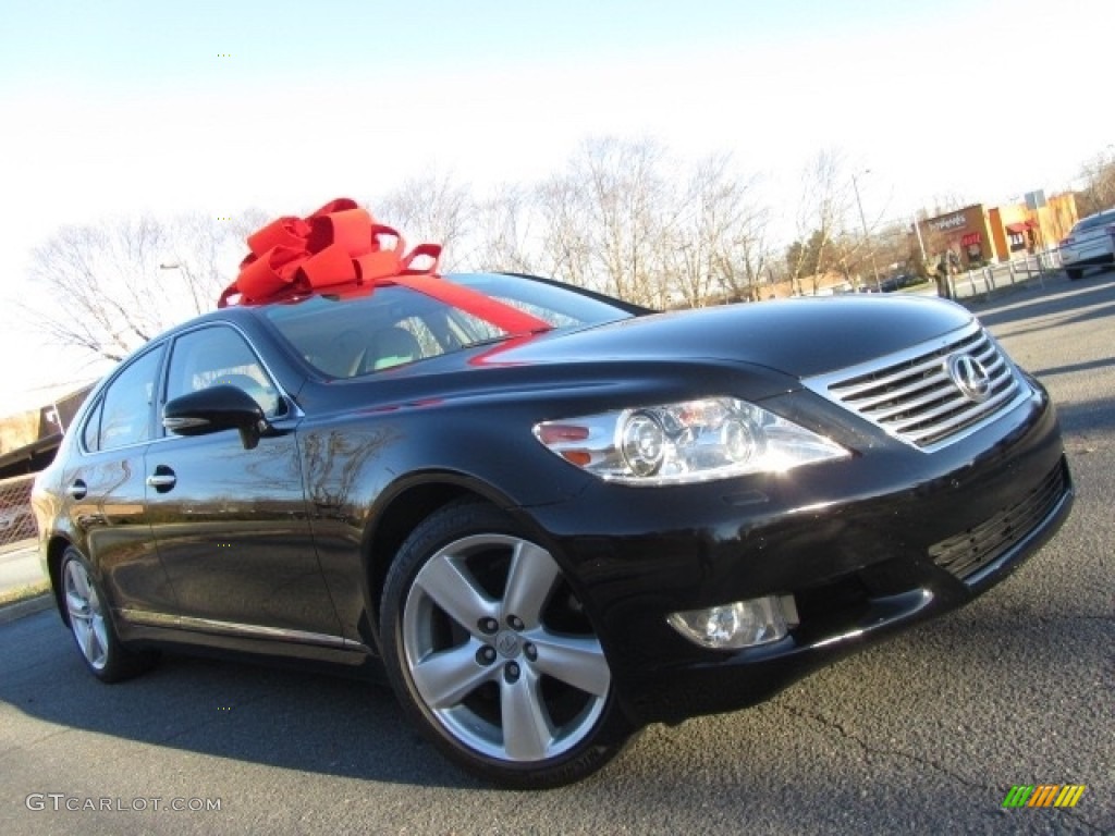 2011 LS 460 - Obsidian Black / Parchment photo #1