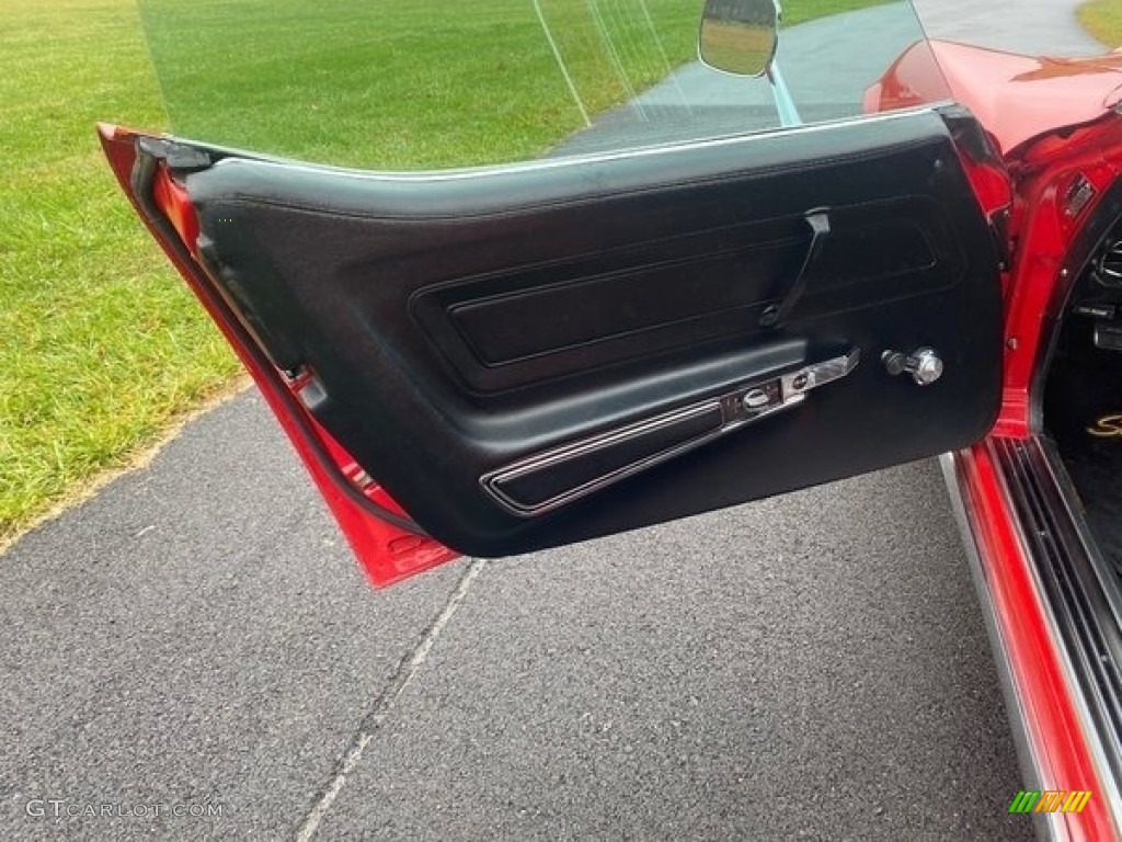 1972 Corvette Stingray Coupe - Red / Black photo #2