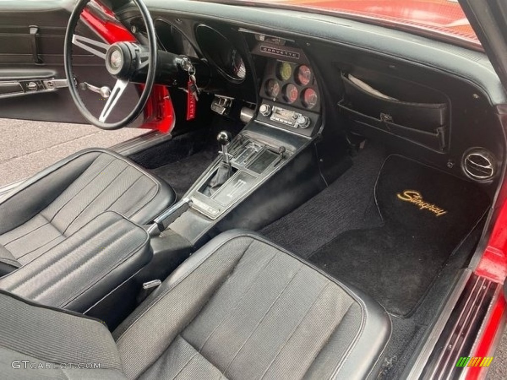 1972 Corvette Stingray Coupe - Red / Black photo #3