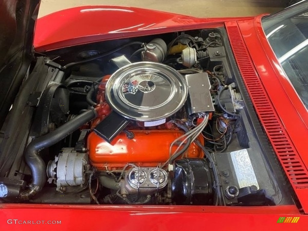 1972 Corvette Stingray Coupe - Red / Black photo #4