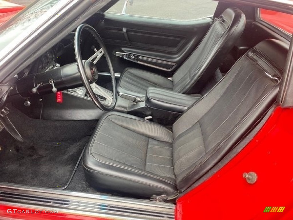 1972 Corvette Stingray Coupe - Red / Black photo #9