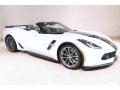 Arctic White 2017 Chevrolet Corvette Grand Sport Convertible Exterior