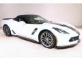 Arctic White - Corvette Grand Sport Convertible Photo No. 2