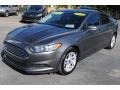 2014 Sterling Gray Ford Fusion SE  photo #4