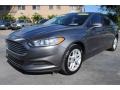 2014 Sterling Gray Ford Fusion SE  photo #5