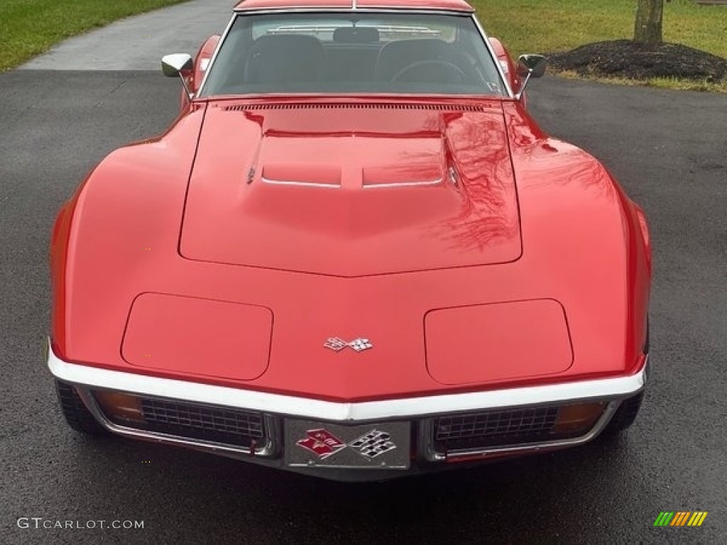 1972 Corvette Stingray Coupe - Red / Black photo #13