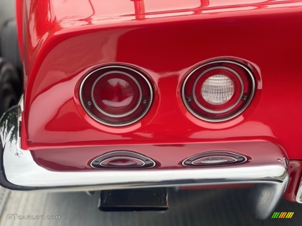 1972 Corvette Stingray Coupe - Red / Black photo #15