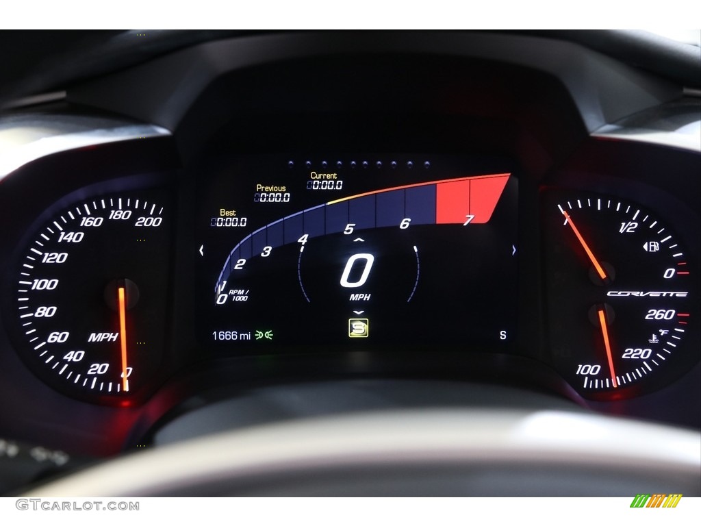 2017 Chevrolet Corvette Grand Sport Convertible Gauges Photos