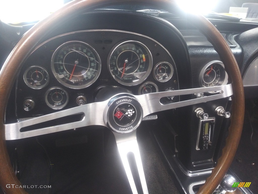 1964 Chevrolet Corvette Sting Ray Convertible Black Steering Wheel Photo #140588652