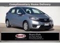 White Orchid Pearl 2017 Honda Fit LX
