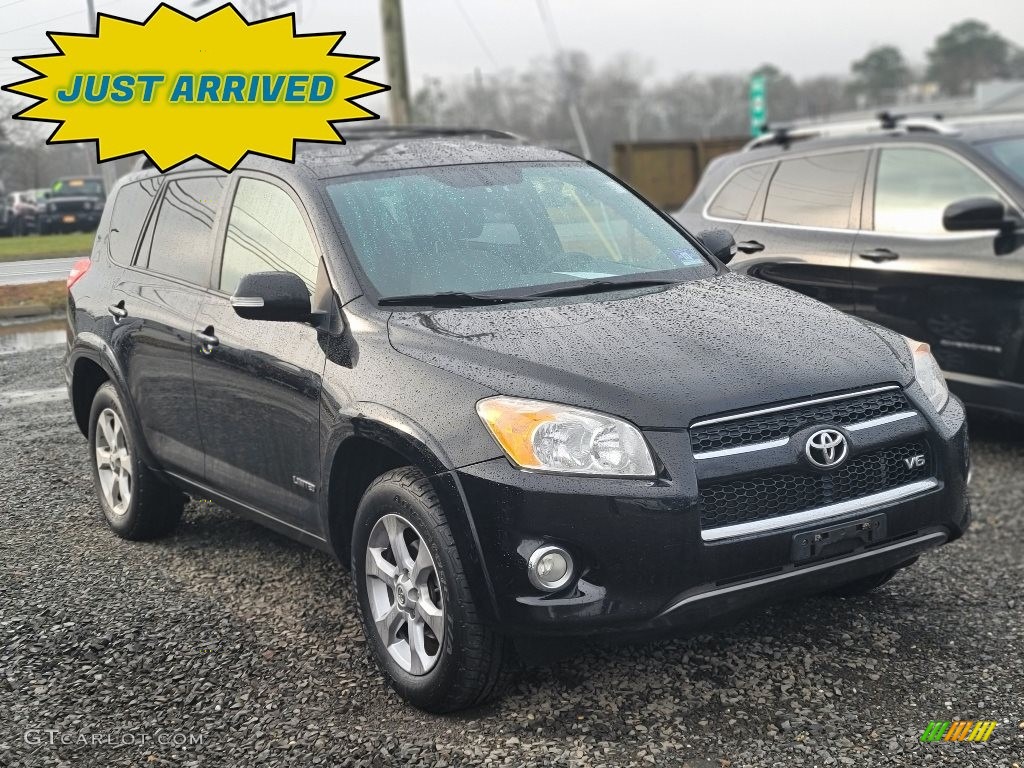 2012 RAV4 Limited 4WD - Black / Ash photo #1