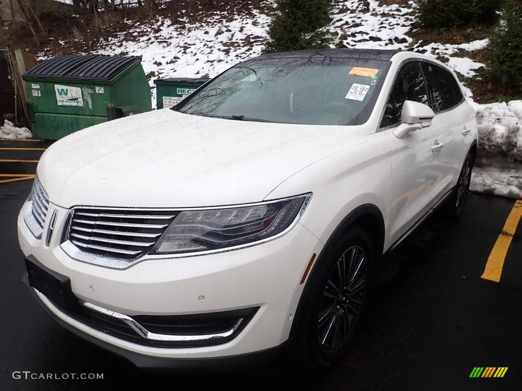 2018 MKX Black Label AWD - White Platinum Metallic Tri-Coat / Truffle/Ganache photo #1