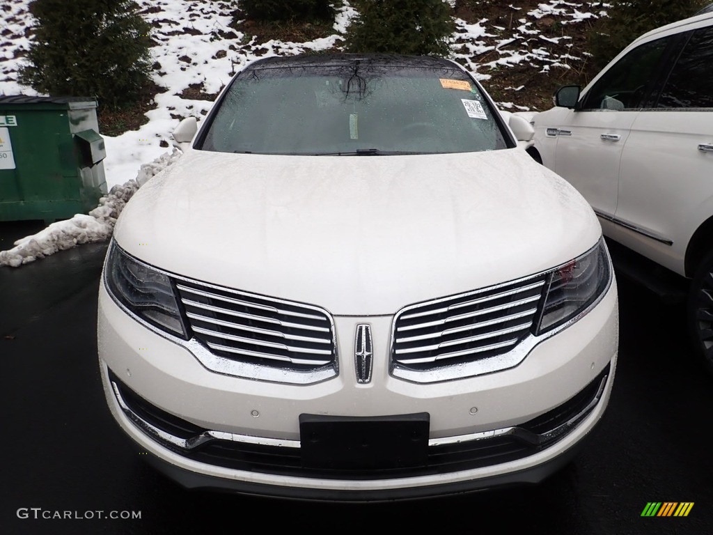 2018 MKX Black Label AWD - White Platinum Metallic Tri-Coat / Truffle/Ganache photo #3