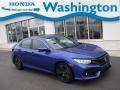 Aegean Blue Metallic - Civic EX Hatchback Photo No. 1