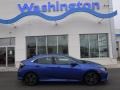 Aegean Blue Metallic - Civic EX Hatchback Photo No. 2