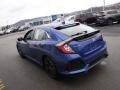 2018 Aegean Blue Metallic Honda Civic EX Hatchback  photo #8