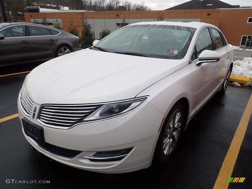 2016 MKZ 3.7 AWD - White Platinum / Ebony photo #1