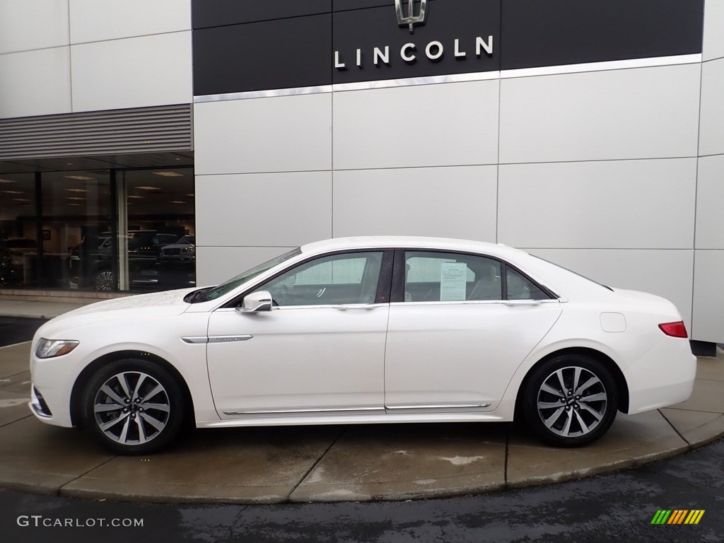 White Platinum 2017 Lincoln Continental Premier AWD Exterior Photo #140591025