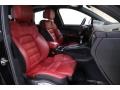 Black/Garnet Red Front Seat Photo for 2018 Porsche Macan #140591568