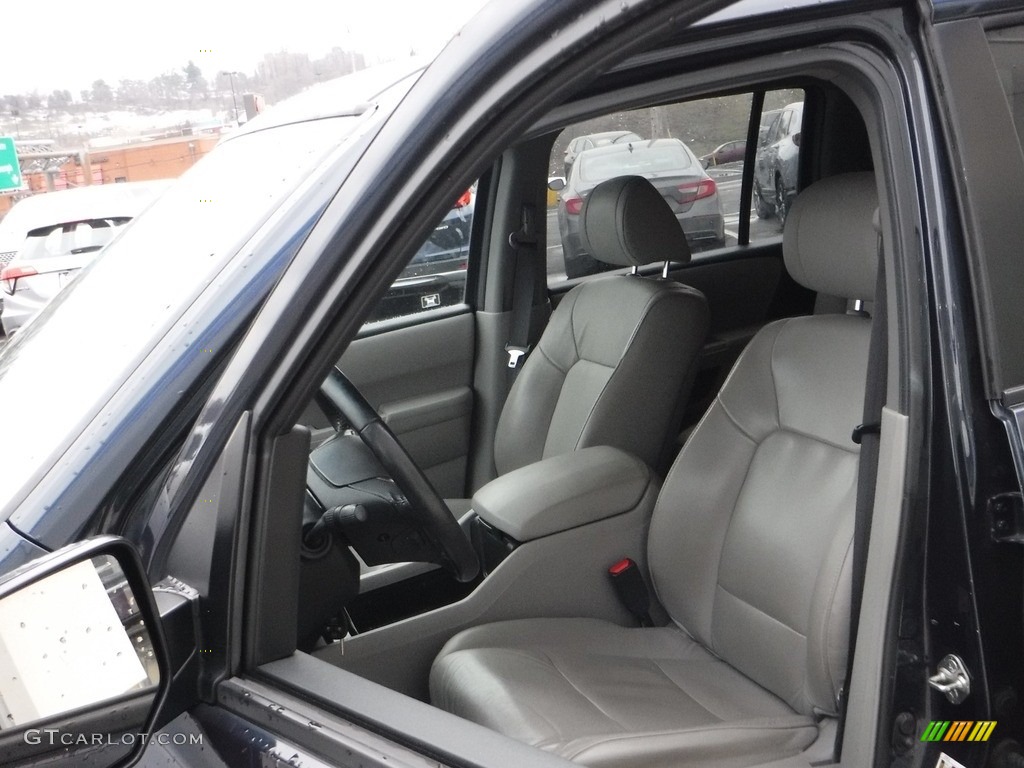 2012 Pilot EX-L 4WD - Bali Blue Pearl / Gray photo #15