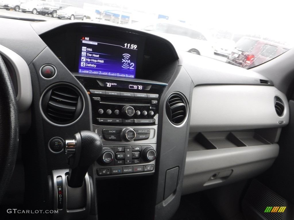 2012 Pilot EX-L 4WD - Bali Blue Pearl / Gray photo #16