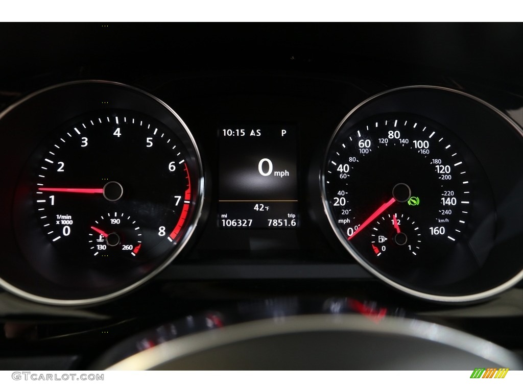 2016 Volkswagen Jetta SEL Gauges Photo #140592216