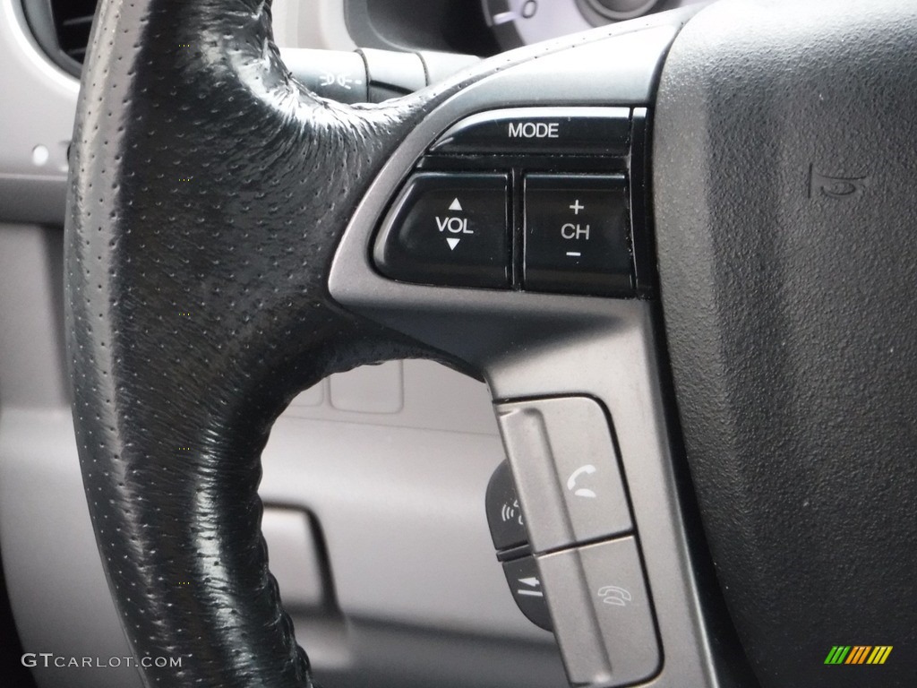 2012 Pilot EX-L 4WD - Bali Blue Pearl / Gray photo #19