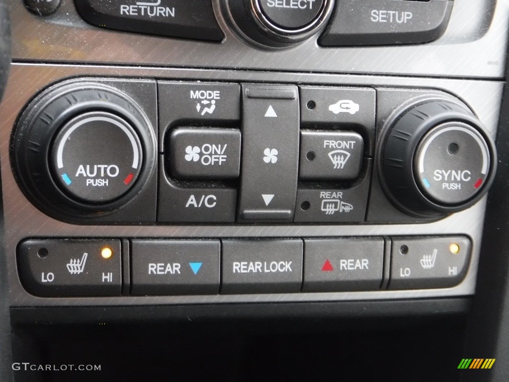 2012 Pilot EX-L 4WD - Bali Blue Pearl / Gray photo #23